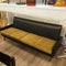 Mid Century Modern Four Seater Click Clack Lounge/ Sofa Bed