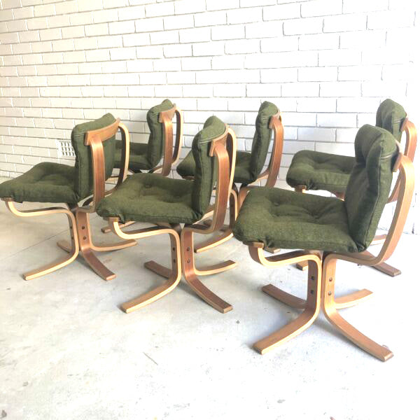 Mid Century Modern Joe Rufenacht Dining Chairs