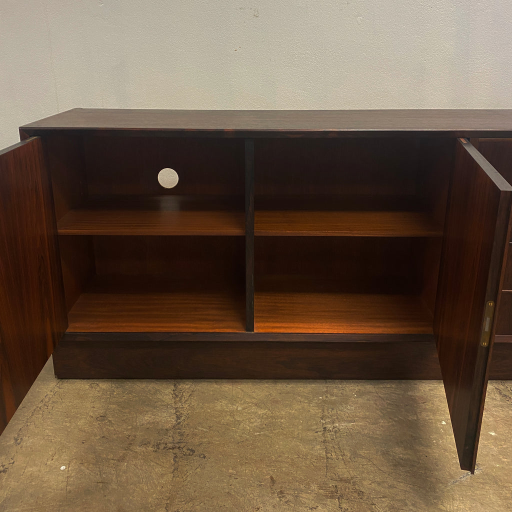 Mid Century Danish Palisander Brazilian Rosewood Sideboard