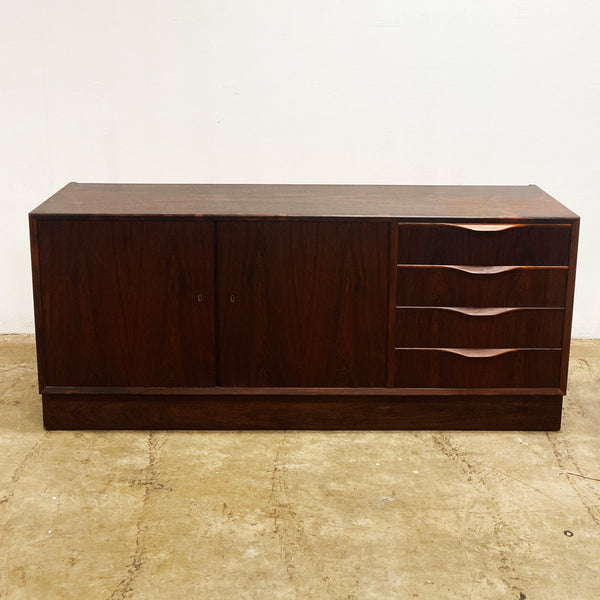 Mid Century Danish Palisander Brazilian Rosewood Sideboard