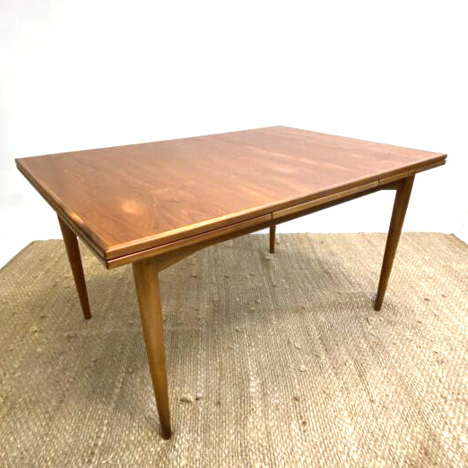 Mid Century Parker Extension Table- full restoration