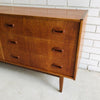 Mid Century Parker Nordic Teak Sideboard Chest of Drawers