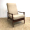 Mid Century Parker Reclining Armchair - New Upholstery