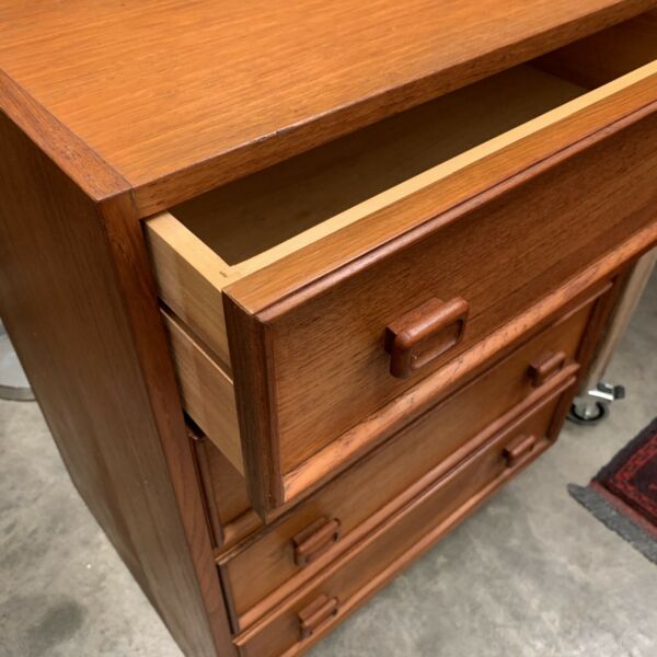 Mid Century Parker Tallboy Chest of Drawers