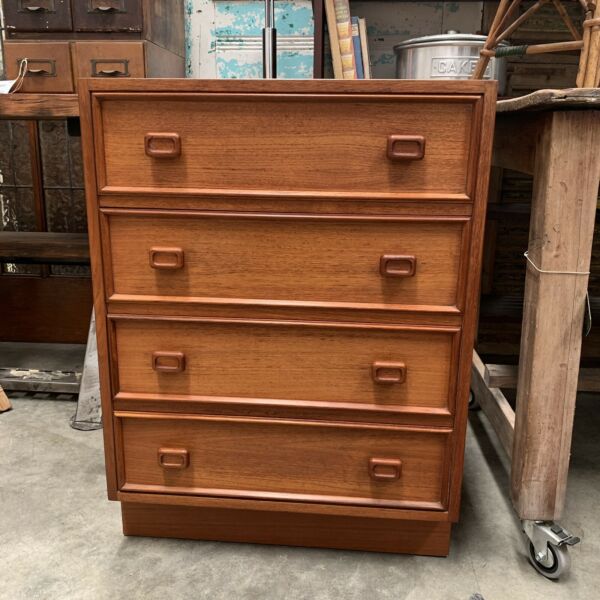 Mid Century Parker Tallboy Chest of Drawers