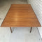 Mid Century Square Parker Extension Table - professionally restored