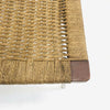 Mid Century Woven Cord Stool