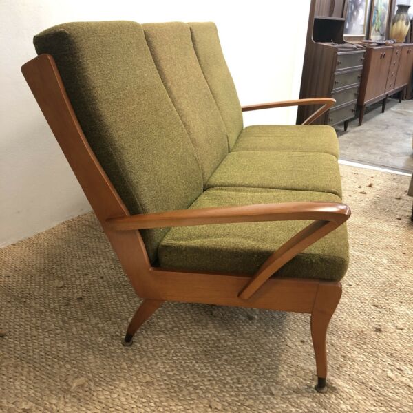 Mid Century Wrightbuilt Three Seater Lounge