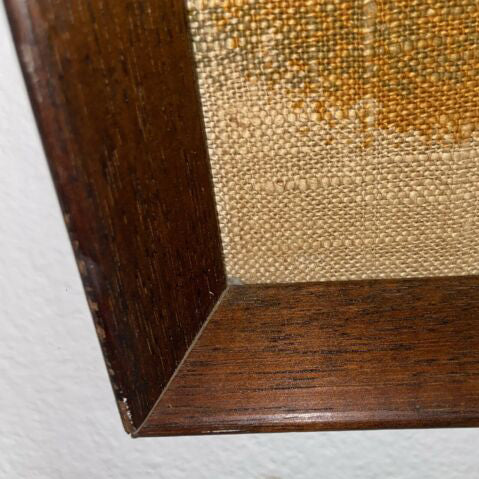 Mid Century timber framed Screen Print on linen by Tibor Reich