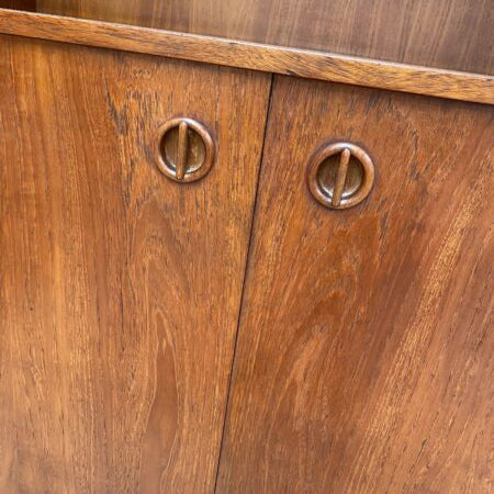 Mid Century Parker Upright Buffet Cabinet