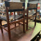 New Guinea Mahogany & Teak Dining Table & 8 Chairs