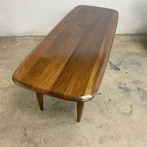 Original Mid Century T H Brown Blackwood Coffee Table