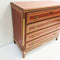 Vintage Painted Baltic Pine Tall Boy Chest Of Drawers