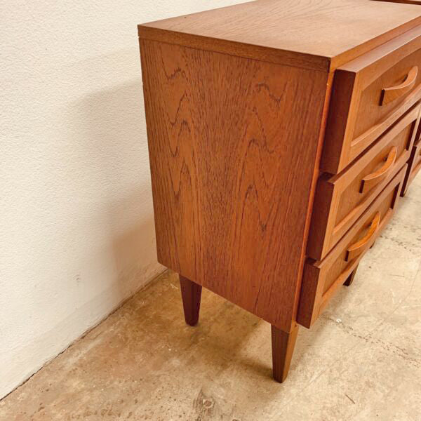 Pair Mid Century Burgess Bedsides Chest