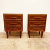 Pair Mid Century Burgess Bedsides Chest