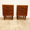 Pair Mid Century Burgess Bedsides Chest