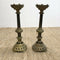 Pair Of Antique Ecclesiastical Candlesticks