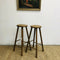 Pair Of Classic Timber Stools