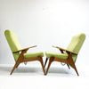 Pair Of Mid Century Fler SC 55 Armchairs