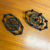 Vintage Brutalist Cast Iron Candle/Taper holder