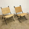 Pair of Petal Folding Chairs by Ched Berenguer-Topacio