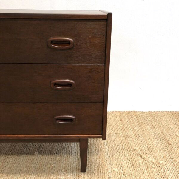 Parker Nordic Mid Century Three Drawer Chest