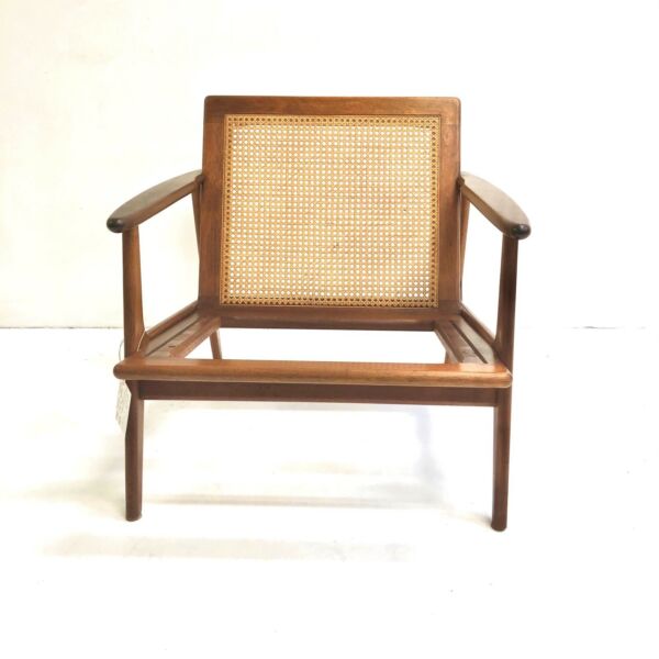 Parker Single Rattan Back Arm Chair - Warwick Upholstery included!