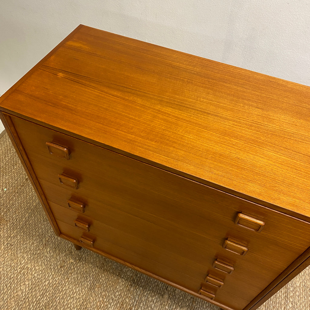 Genuine Mid Century Parker tallboy chest of drawers