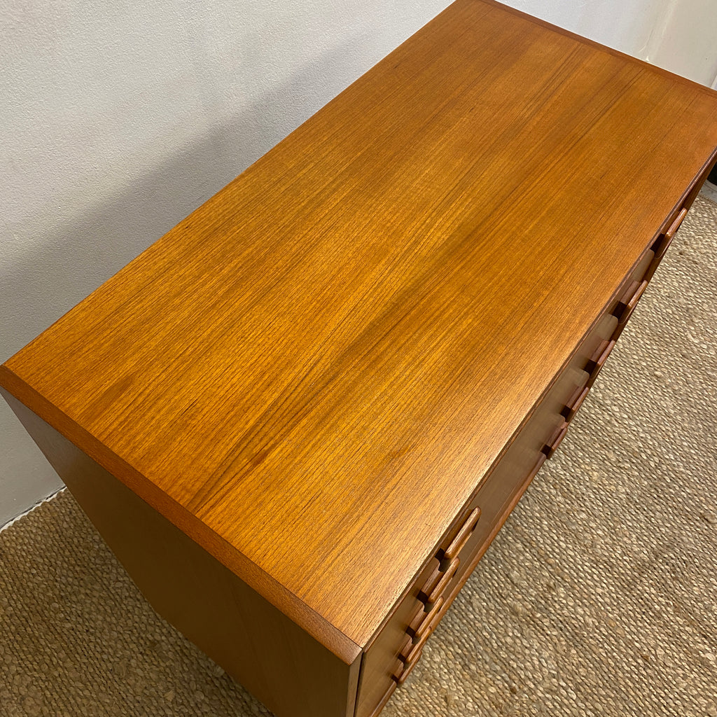 Genuine Mid Century Parker tallboy chest of drawers