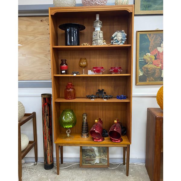 Vintage Parker Book Shelves Cabinet - Bespoke w/Cigar Legs