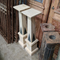 Pair of Art Deco Style Limestone and Mable Pedestals