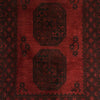 Persian Dark Red Wool Hand Knotted Rug