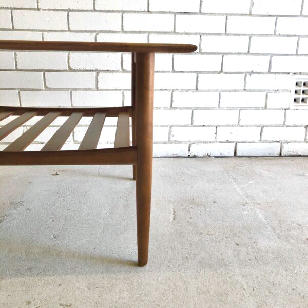 Rare Mid Century Square Parker Coffee Table Restored