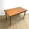 Rare Parker Side Extension Mid Century Dining Table