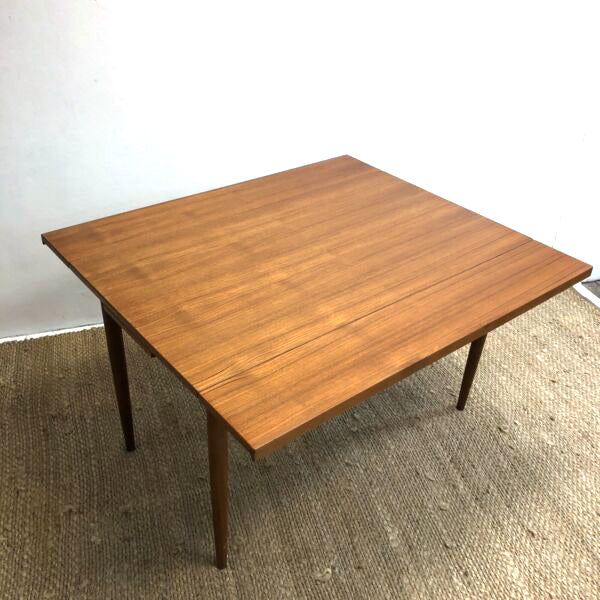 Rare Parker Side Extension Mid Century Dining Table
