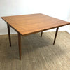 Rare Parker Side Extension Mid Century Dining Table