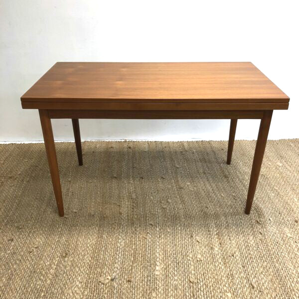 Rare Parker Side Extension Mid Century Dining Table