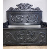 Antique Neo Renaissance Revival Gothic Carved Bench Seat