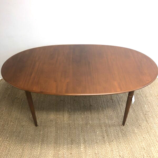 Restored Mid Century Parker Oval Dining Table