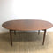 Restored Mid Century Parker Oval Dining Table