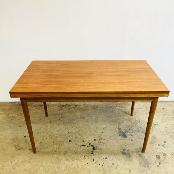 Parker Mid Century Restored Side Extension Dining Table