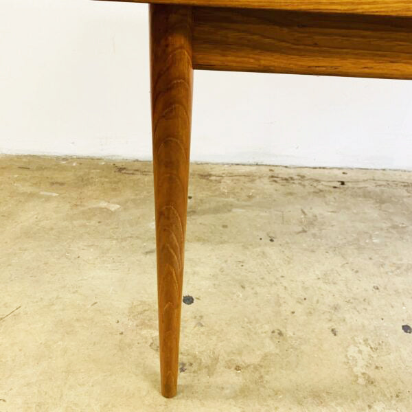 Parker Mid Century Restored Side Extension Dining Table