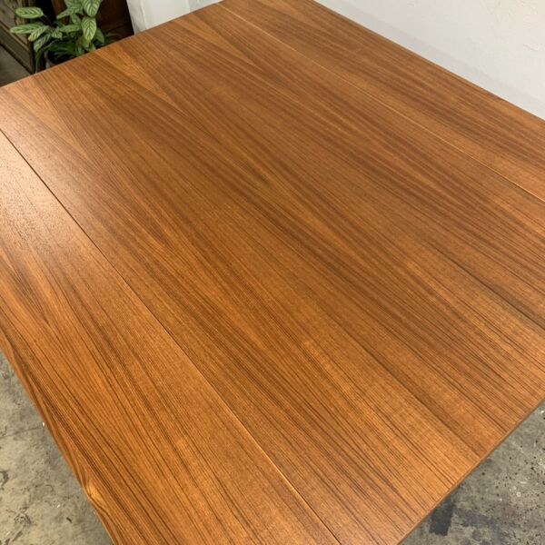 Parker Mid Century Restored Side Extension Dining Table