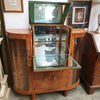 Restored Walnut Veneered Art Deco Cocktail Cabinet