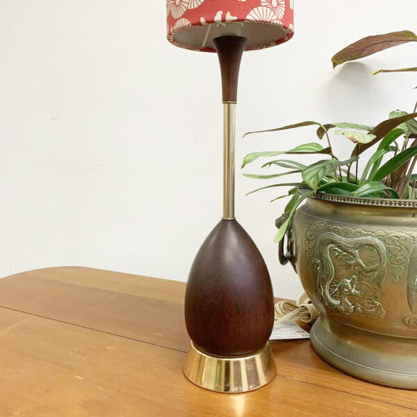 Retro 1960’s Teak Lamp Base