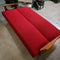 Retro 3 Seater 1960’s Daybed Lounge Original Red Upholstery