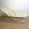 Mid Century Russell Woodard Spun Fiberglass Chaise Sun Patio Lounge
