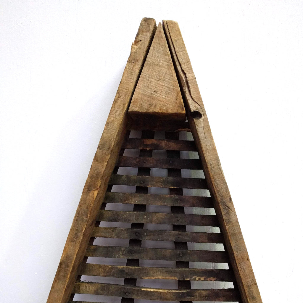 Vintage French Cles Des Prunes Fruit Drying Rack