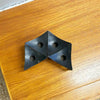 Set 4 Mid Century Brutalist Cast Iron Candle/Taper holders
