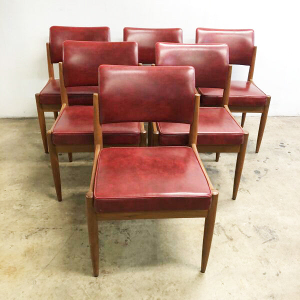 Set Of 6 Mid Century Chiswell Dining Chairs